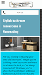 Mobile Screenshot of deluxebathrooms.com.au